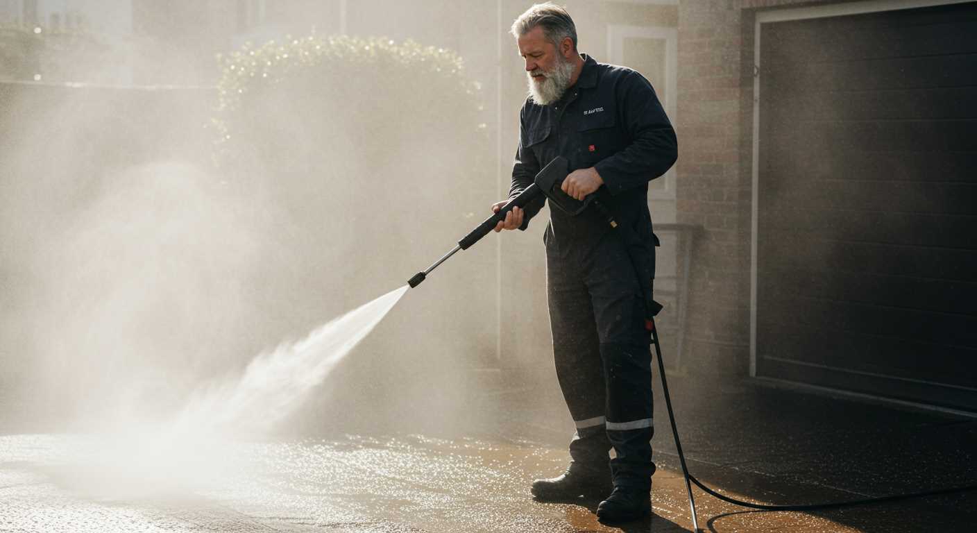 How much detergent does a pressure washer use